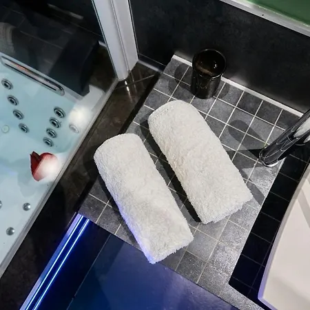 Duplex Rue Royale, Rooftop, Balneo דירה *