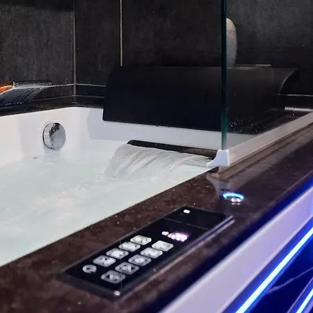 דירה Duplex Rue Royale, Rooftop, Balneo ליל