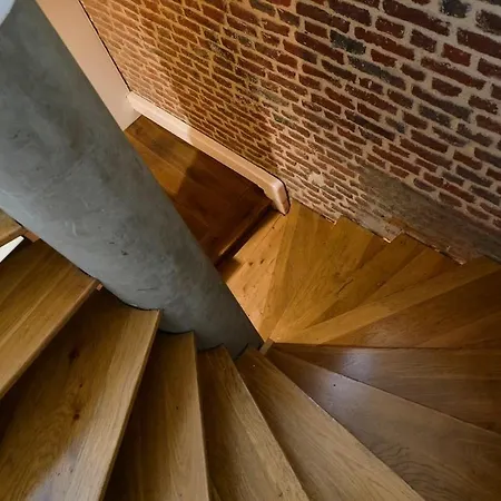 公寓 Duplex Rue Royale, Rooftop, Balneo