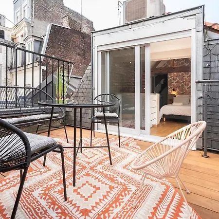 Apartment Duplex Rue Royale, Rooftop, Balneo Lille