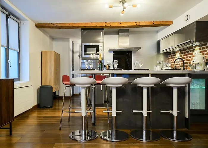 Lejlighed Duplex Rue Royale, Rooftop, Balneo