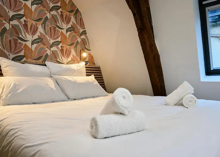 Duplex Rue Royale, Rooftop, Balneo Lejlighed *