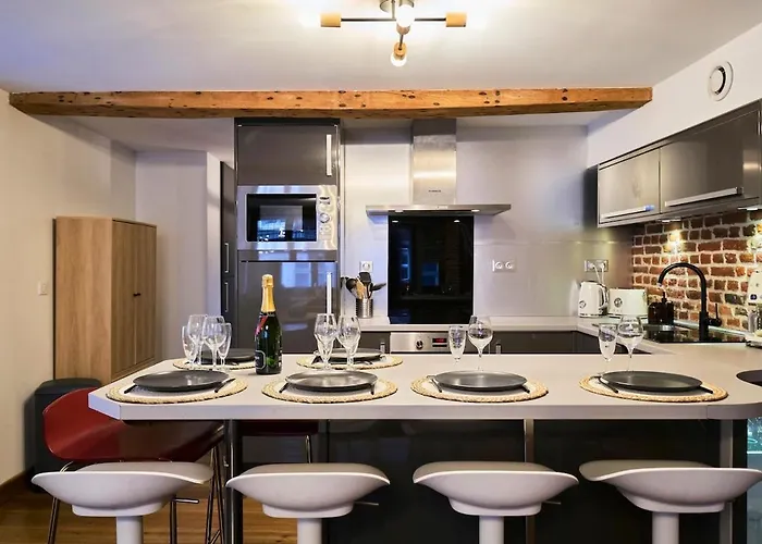 Duplex Rue Royale, Rooftop, Balneo Lejlighed