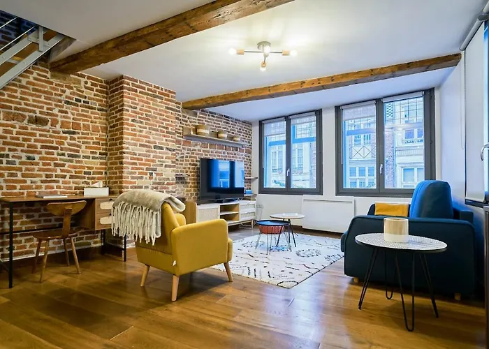 Duplex Rue Royale, Rooftop, Balneo Lejlighed