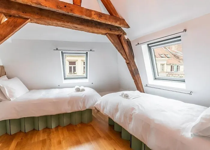 Lejlighed Duplex Rue Royale, Rooftop, Balneo Lille
