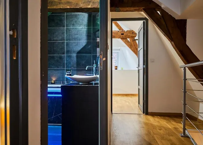 Lejlighed Duplex Rue Royale, Rooftop, Balneo Lille